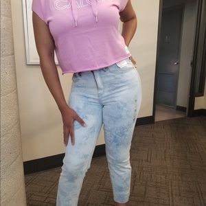 Wm’s Calvin Klein Jeans Sz 28W Pink hoodie Sz S